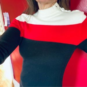 Mockneck Sweater Dress
